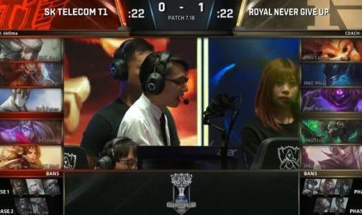  英雄联盟全球赛，中国队强势挺进决赛