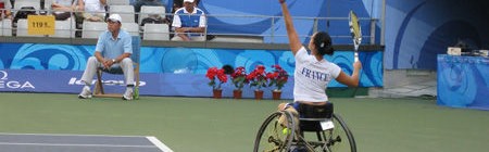  残疾运动员轮椅网球赛落幕，无障碍设施获好评