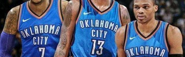  森林狼全队六人上双，集体篮球击败雷霆队