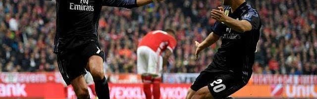  皇马逆转拜仁挺进欧冠四强