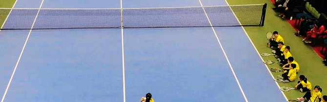  网球裁判培训强化，视频回放系统操作成必修课