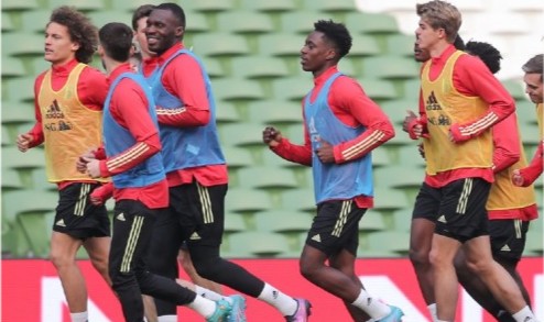  国际友谊赛，法国队主场轻取比利时