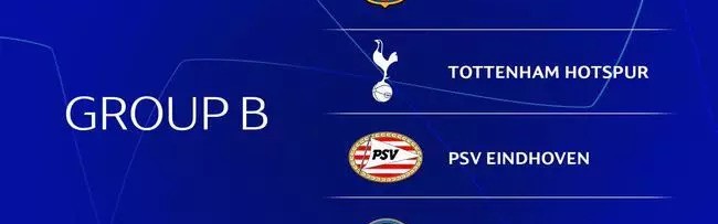  欧冠小组赛抽签出炉，死亡之组引发热议